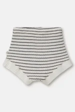 Short canalé | RAYAS ABRILK IVORY - Imagen 3