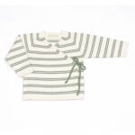 Jersey punto bobo rayas IGGY - Cream grey - Imagen 45