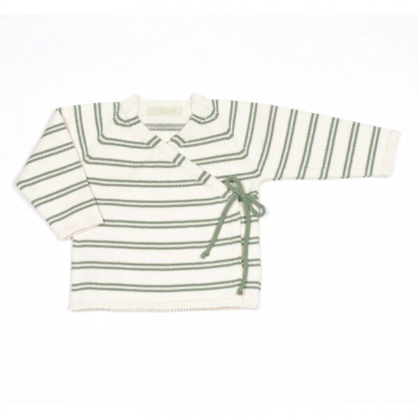 Jubón punto ALLAN Rayas- Cream Mint