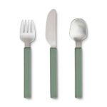 Juego de cubiertos junior inox ADRIAN | Faune Green