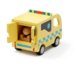 Ambulancia madera - Imagen 3
