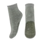 Calcetines - SÚPER ANTIDELIZANTES l TOPOS VERDE LILY PAD