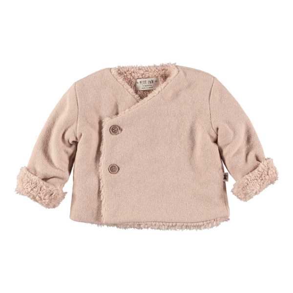 Chaqueta peluche | Rosa