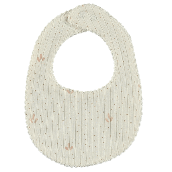 Babero reversible | MAXI RIB BABY PROVENCE NUDE