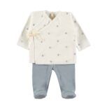Jubón cruzado + polaina | BE Sun Iceblue