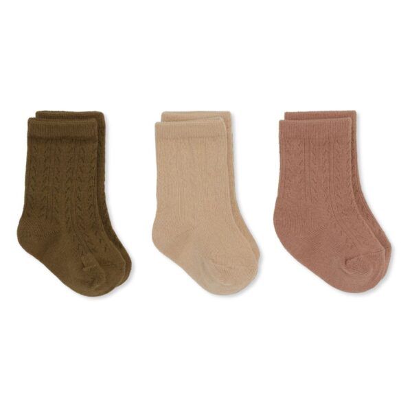 Pack x3 Calcetines punto calado - Brush/Moonlight/Breen