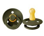 Pack 2 Chupetes BIBS Round 0-6M | Sage/Hunter Green - Imagen 3