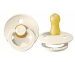 Pack 2 Chupetes BIBS Round 6-18M | Blush/Ivory - Imagen 2