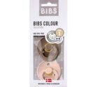 Pack 2 Chupetes BIBS Round 0-6M | Dark Oak/Blush - Imagen 4