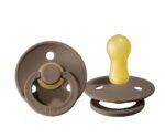 Pack 2 Chupetes BIBS Round 6-18M | Dark Oak/Blush - Imagen 2