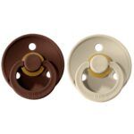 Pack 2 Chupetes BIBS - 6-18M Mocha/Sand