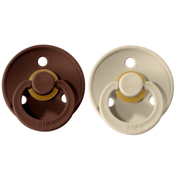Pack 2 Chupetes BIBS - 6-18M Mocha/Sand