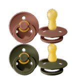 Pack 2 Chupetes BIBS - 6-18M Woodchuck/Hunter Green - Imagen 3