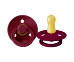 Pack 2 Chupetes BIBS Round 0-6M | Ivory/Ruby - Imagen 2