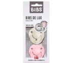 Pack 2 Chupetes BIBS  De Lux - 0-6M Ivory/Baby Pink - Imagen 5