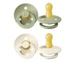Pack 2 Chupetes BIBS Round 6-18M | Ivory/Sage - Imagen 2