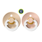 Pack 2 Chupetes BIBS Nocturnos- 6-18M Simétrica Blush/ Vanilla