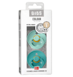 Pack 2 Chupetes BIBS - 0-6M Mint/Turquoise - Imagen 3