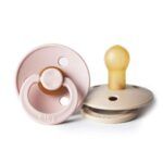 Pack 2 Chupetes BIBS Nocturnos- 0-6M Blush/Vanilla - Imagen 5