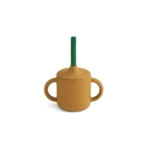 Taza con tapa y pajita CAMERON- Eden / golden caramel mix