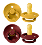 Pack 2 Chupetes BIBS - 0-6M Mustard/Wine - Imagen 2