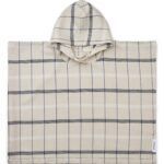 Poncho ROOMIE stripes- Sandy multi mix