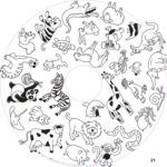 Recarga de 20 hojas para colorear XXL - OMY - The Drawin'table Home Edition XXL - Imagen 3