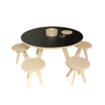 Set Mesa multifunción XXL + 4 taburetes - The Drawin'table Home Edition XXL - Imagen 4