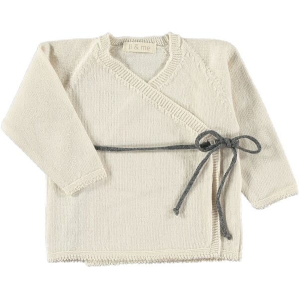 Jubón punto ENZO - Cream Dark Grey