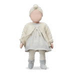 Vestido polar rayas ESTELA | PERLA - Imagen 2
