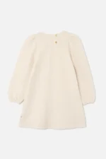 Vestido acolchado zigzag GIANNA KIDS | Crema - Imagen 5