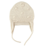 Gorrito punto popcorn ISSUR - Cream