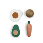 Juego Alimentos Madera - Garden Green Multi Mix