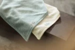 Pack x2 Baberos bandana | SOFT WAVES NOUGAT - Imagen 4