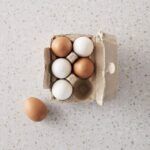 Juego de 6 huevos de madera
