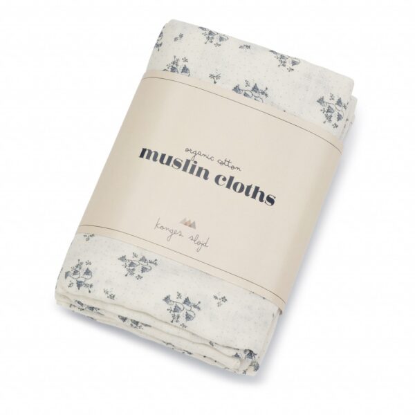 Pack x3 Muselinas 65x65cm | CLOCHETTE BLEUE