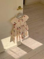 Vestido Lunella | Mon grand cherry - Imagen 2