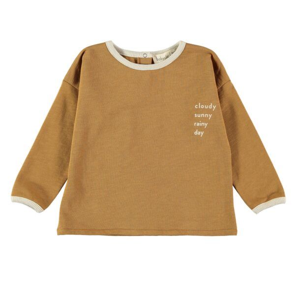 Sudadera SUNNY CLOUDY - Curcuma