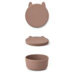 Bol grande con tapa | CHARLOT 16cm - Rabbit Rose