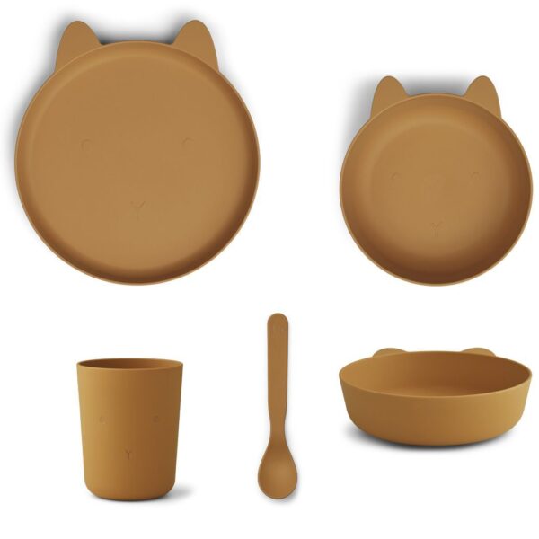 Vajilla infantil PAUL - Rabbit Mustard