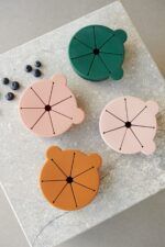 Set x 2 Cajitas Snacks KELLY - Mr.Bear Rose Mix - Imagen 2