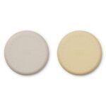 Pack x 2 Platos Silicona Gordon - Mr. Bear Wheat Yellow/Sandy Mix - Imagen 4
