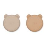Pack x 2 Cuencos silicona con compartimentos CONNIE | Rose mix - Imagen 5