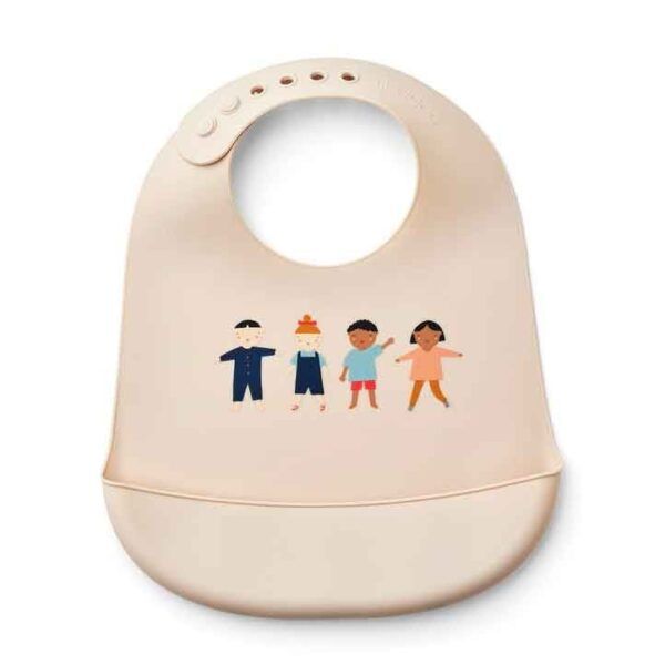 Babero Plastificado Anticaída TILDA | 4 Kids