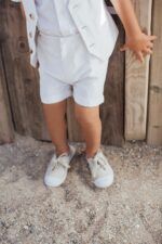 Bermudas Niño Lino Natural - Imagen 4