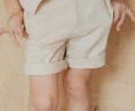 Bermudas Niño Lino Natural - Imagen 3