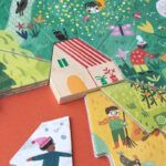 4 Puzzles 10 piezas Estaciones |  A HOME FOR NATURE - Imagen 2