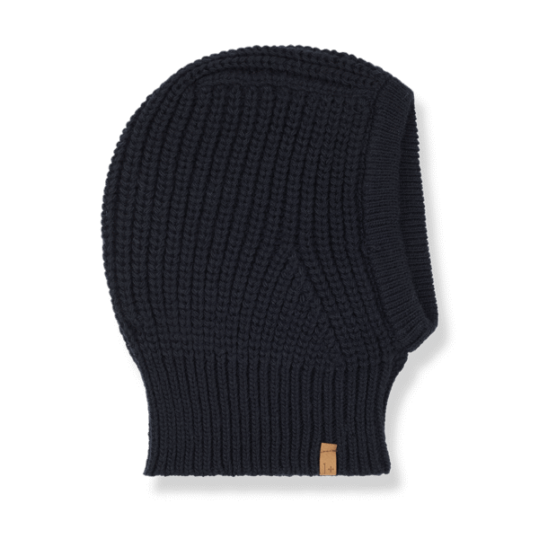 Balaclava/capucha de punto MILOU | Navy