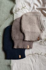 Balaclava/capucha de punto MILOU | Rosa Palo - Imagen 2