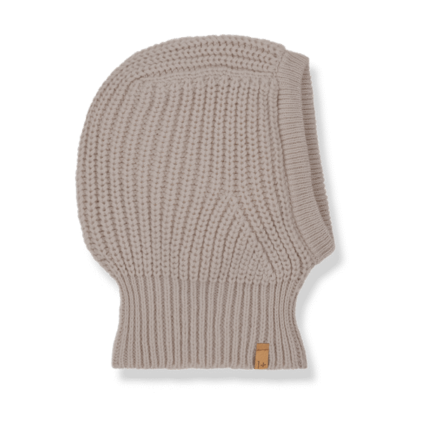 Balaclava/capucha de punto MILOU | Rosa Palo